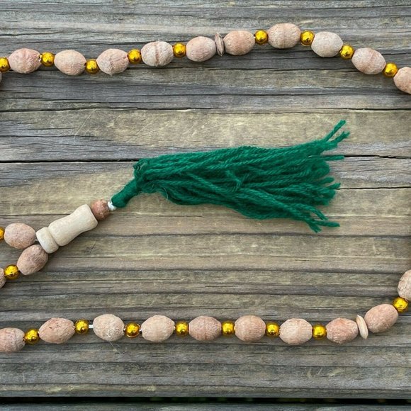 Handmade Prayer Beads Real Wood Tasbeeh Brown Beads Religious Islamic Pray Bead - Picture 4 of 6
